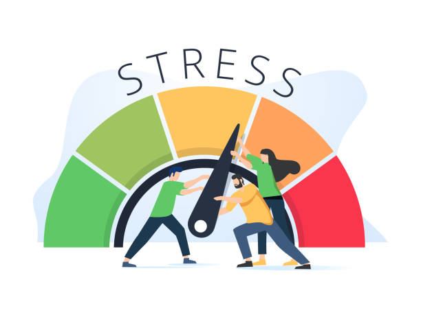 Stress level meter